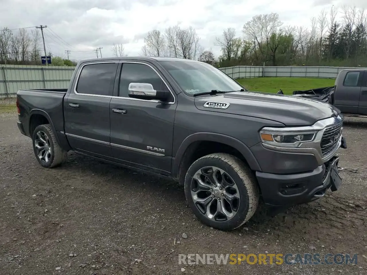 4 Photograph of a damaged car 1C6SRFHT9KN692739 RAM 1500 2019
