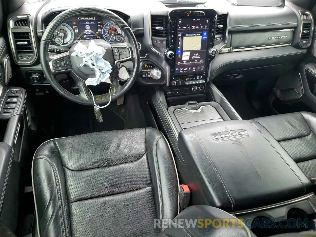 8 Photograph of a damaged car 1C6SRFHT9KN692739 RAM 1500 2019