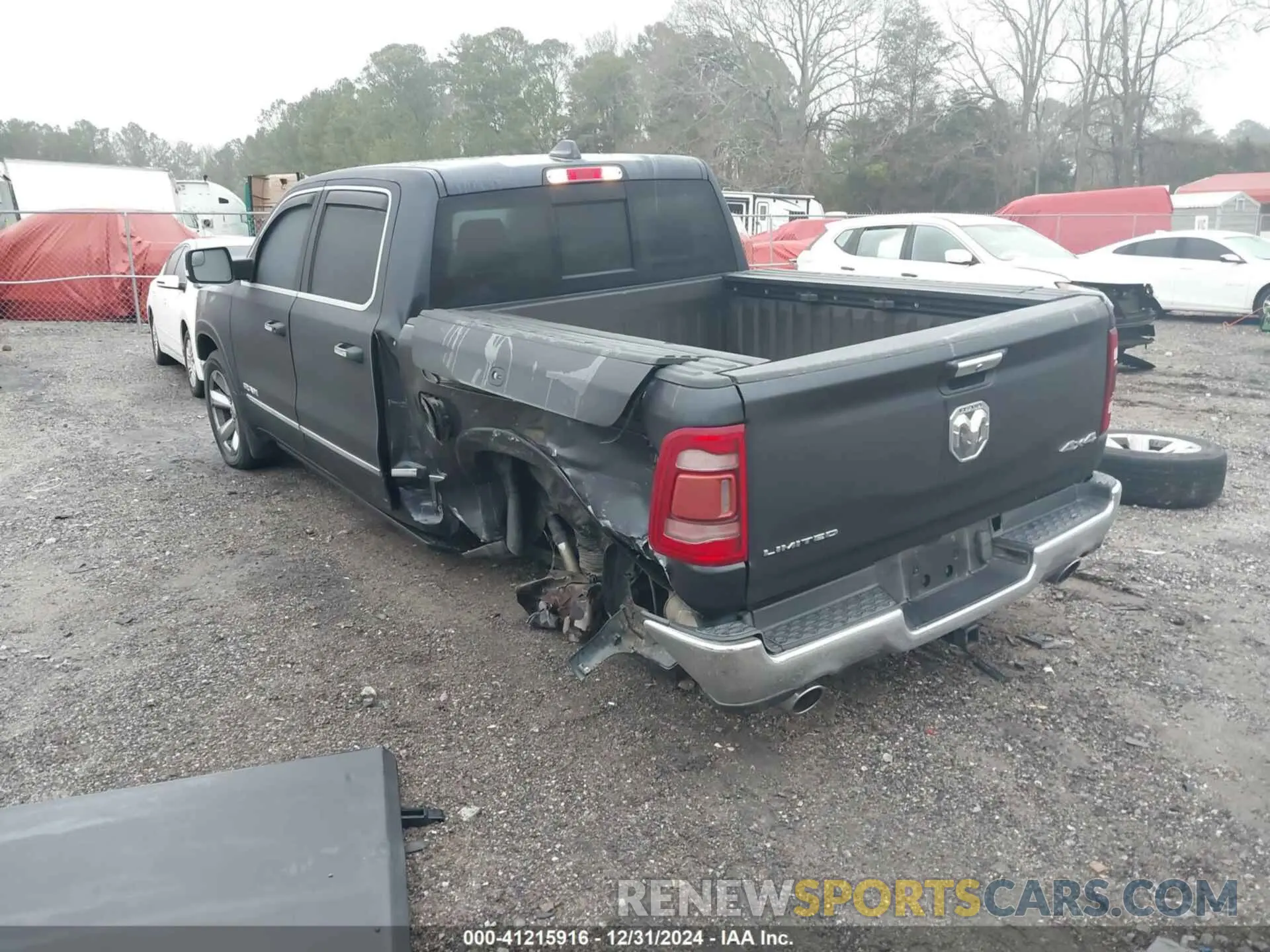 3 Photograph of a damaged car 1C6SRFHT9KN716599 RAM 1500 2019