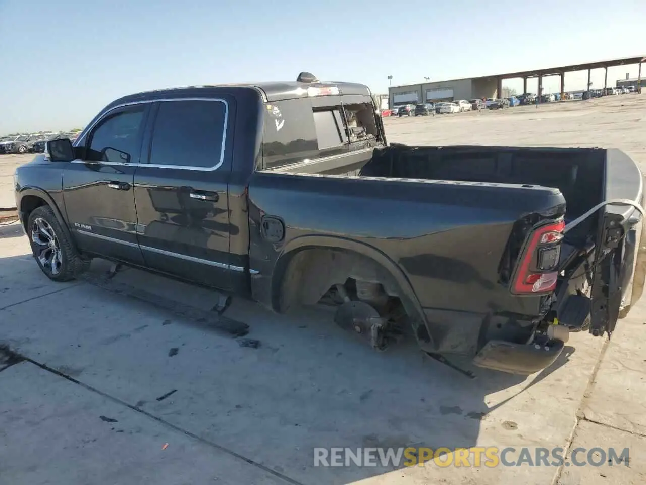 2 Photograph of a damaged car 1C6SRFHT9KN787964 RAM 1500 2019