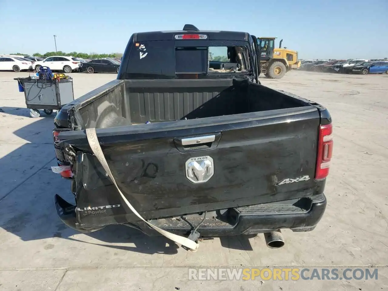 6 Photograph of a damaged car 1C6SRFHT9KN787964 RAM 1500 2019