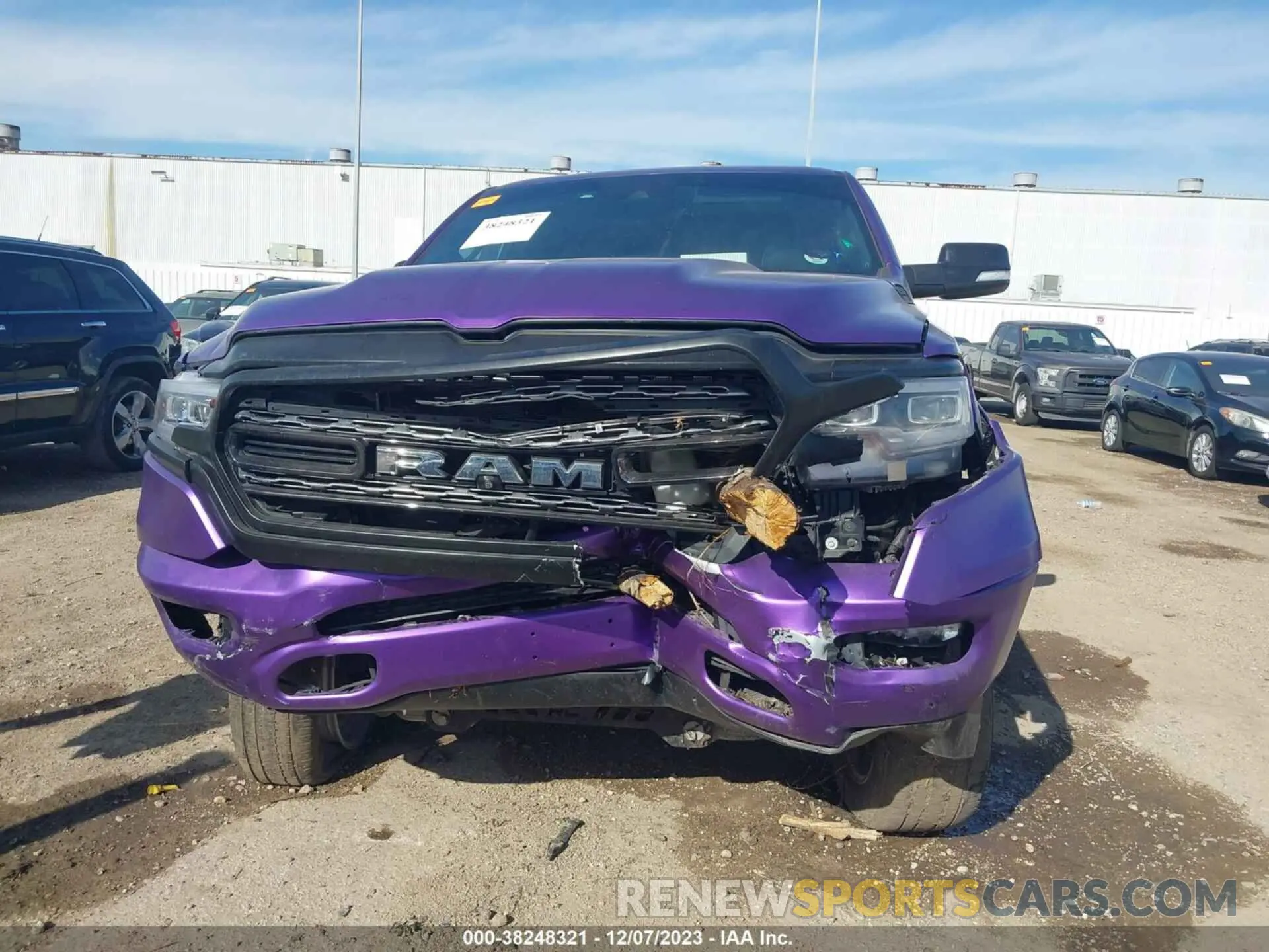 12 Photograph of a damaged car 1C6SRFHT9KN826536 RAM 1500 2019