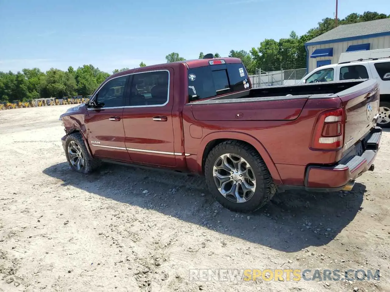 2 Photograph of a damaged car 1C6SRFHTXKN615586 RAM 1500 2019