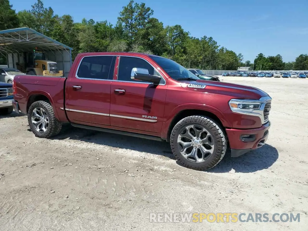 4 Photograph of a damaged car 1C6SRFHTXKN615586 RAM 1500 2019