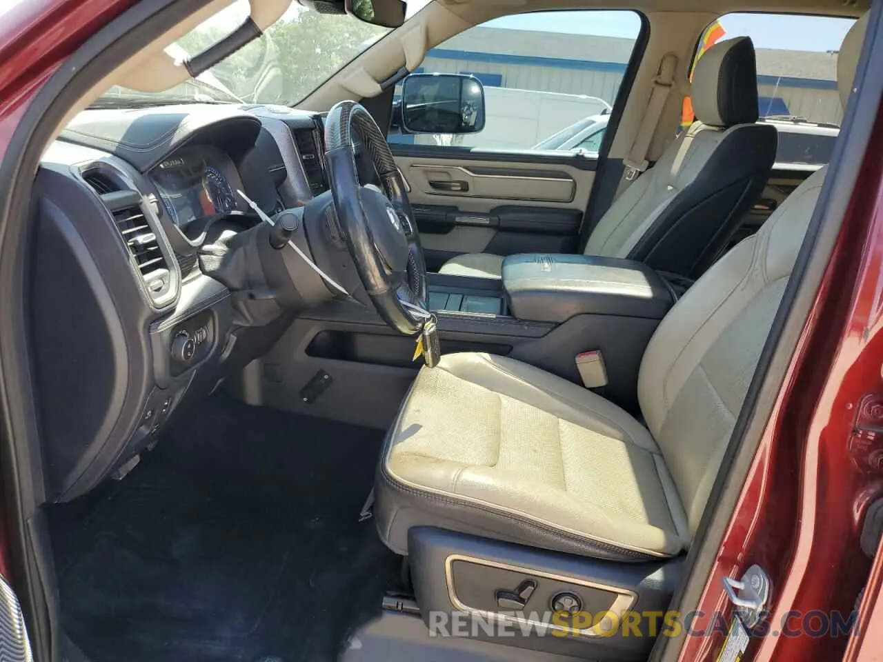 7 Photograph of a damaged car 1C6SRFHTXKN615586 RAM 1500 2019