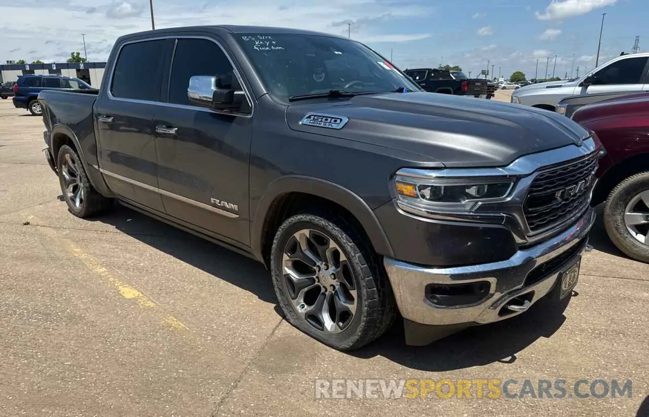 1 Photograph of a damaged car 1C6SRFHTXKN772521 RAM 1500 2019