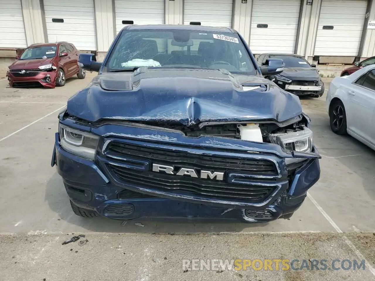 5 Photograph of a damaged car 1C6SRFJT0KN907693 RAM 1500 2019
