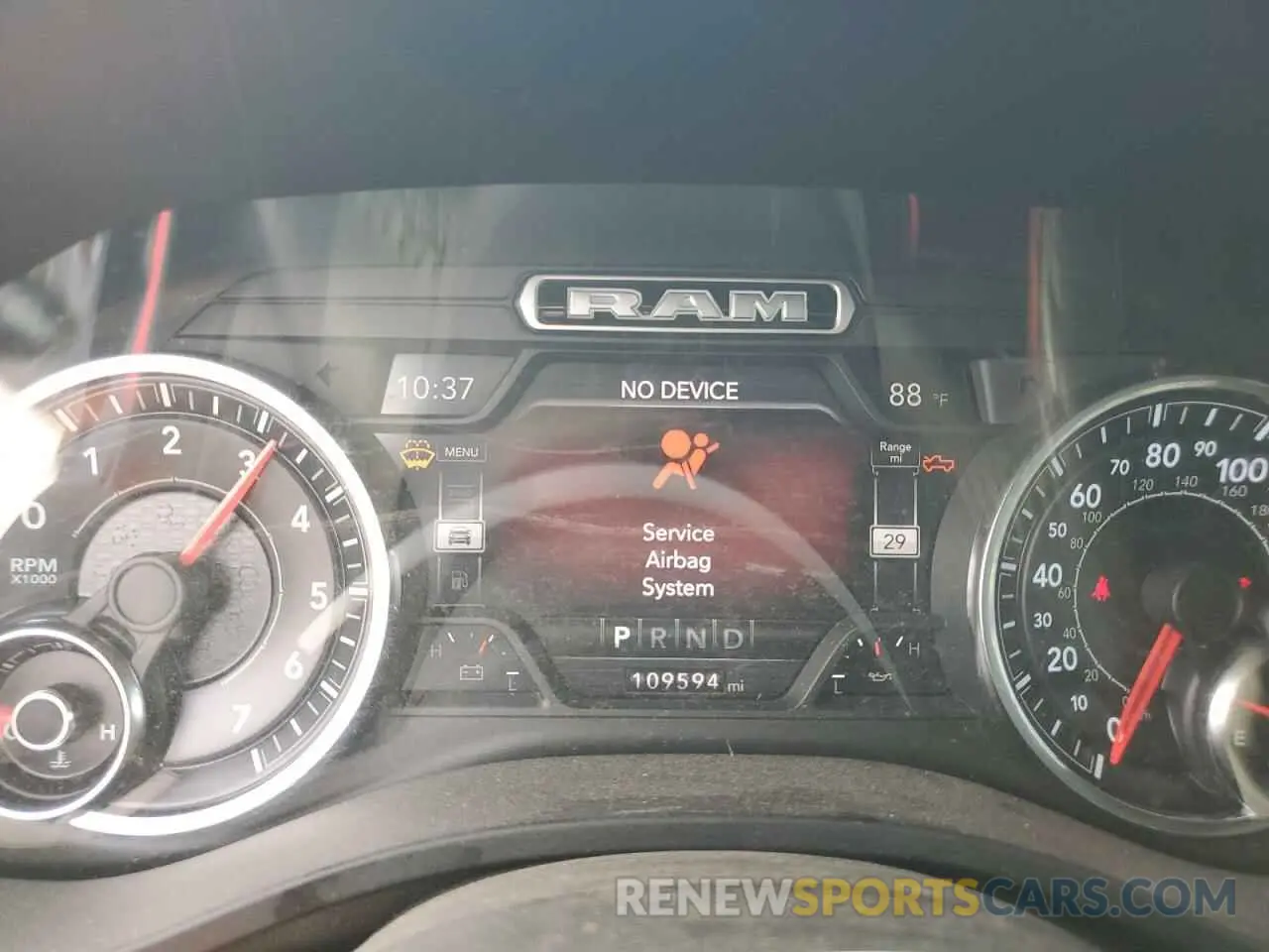 9 Photograph of a damaged car 1C6SRFJT0KN907693 RAM 1500 2019