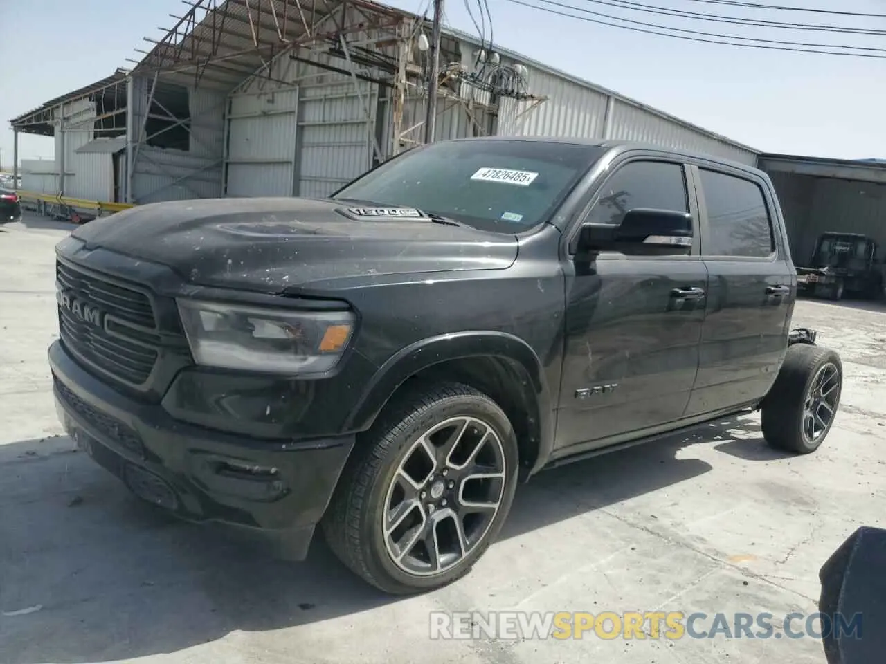 1 Photograph of a damaged car 1C6SRFJT1KN632903 RAM 1500 2019