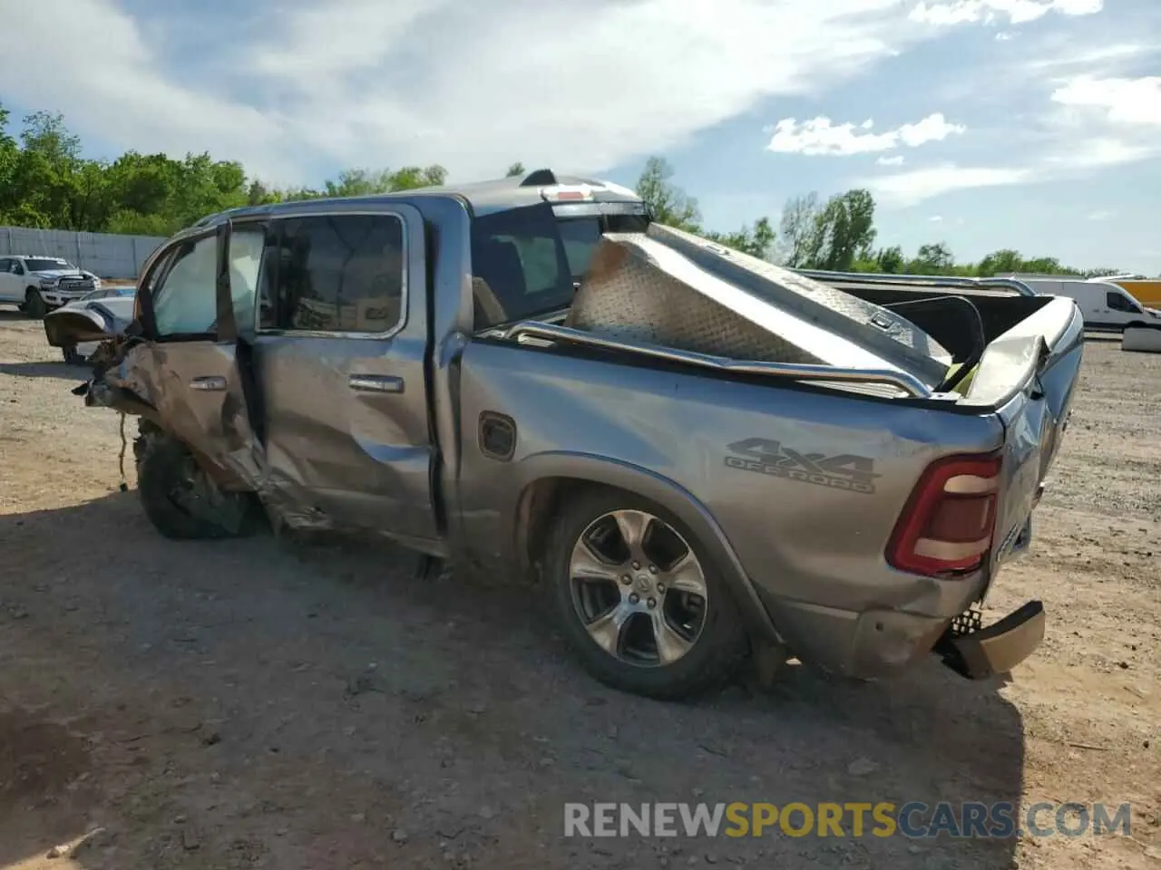 2 Photograph of a damaged car 1C6SRFJT1KN686363 RAM 1500 2019