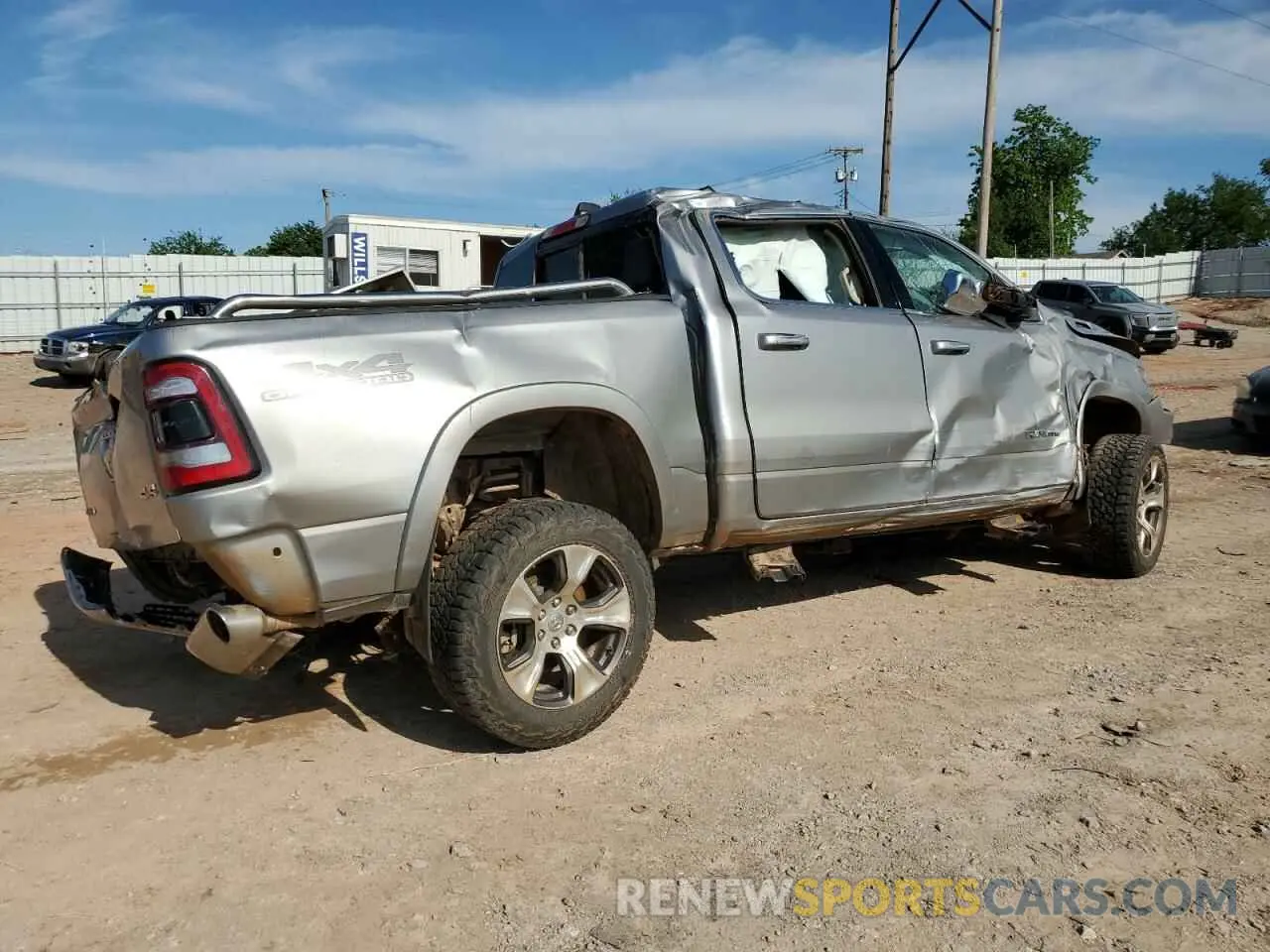 3 Photograph of a damaged car 1C6SRFJT1KN686363 RAM 1500 2019