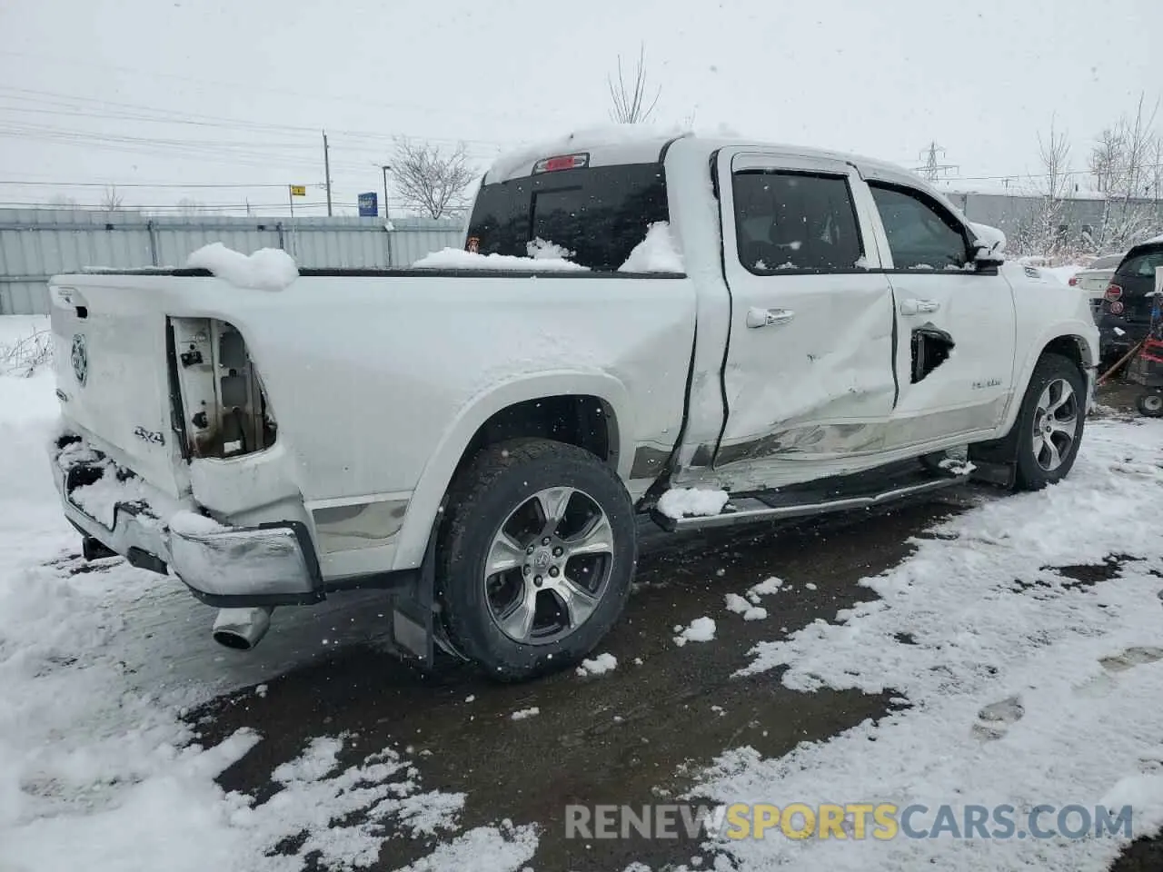 3 Photograph of a damaged car 1C6SRFJT3KN837154 RAM 1500 2019