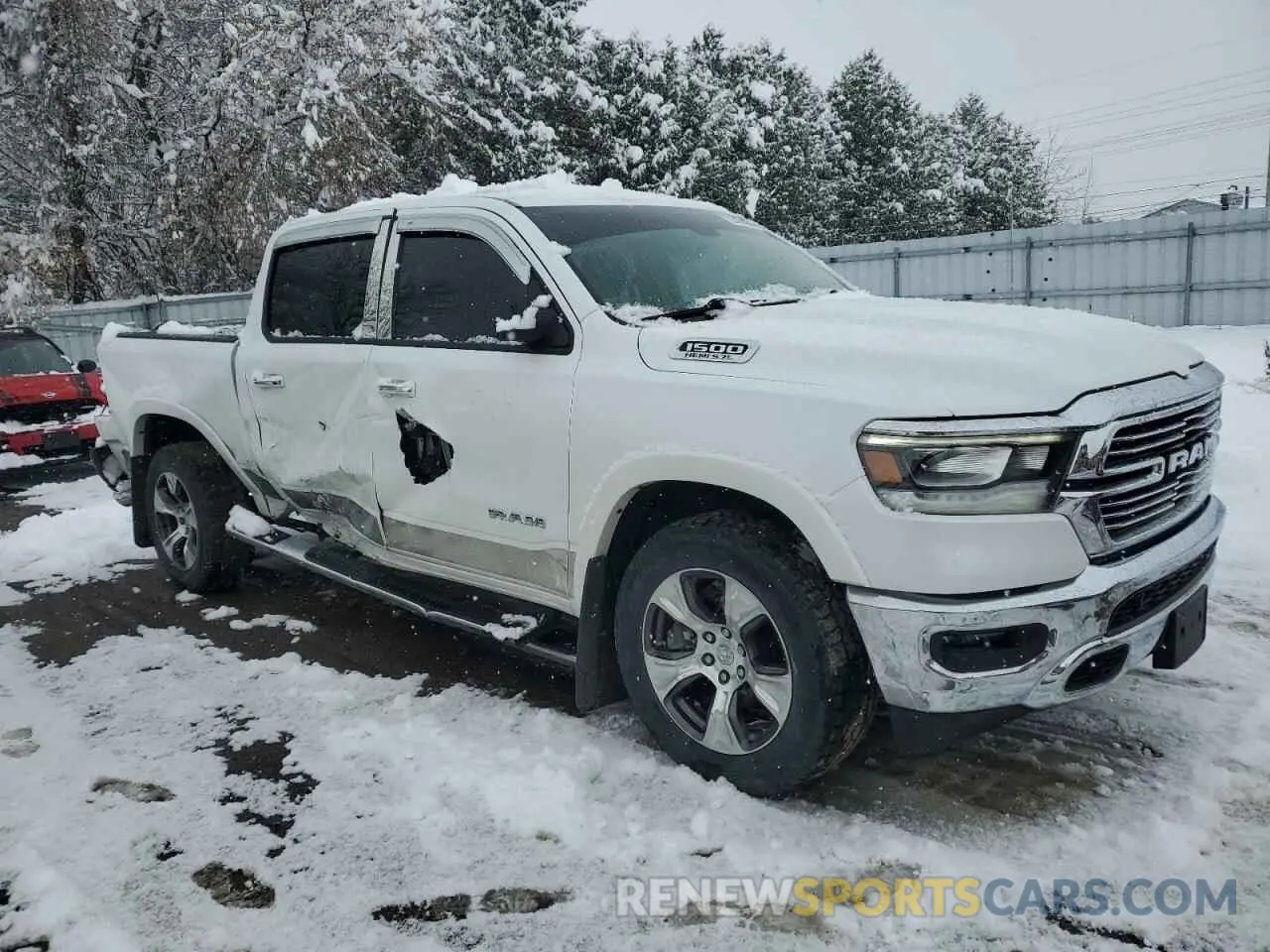 4 Photograph of a damaged car 1C6SRFJT3KN837154 RAM 1500 2019