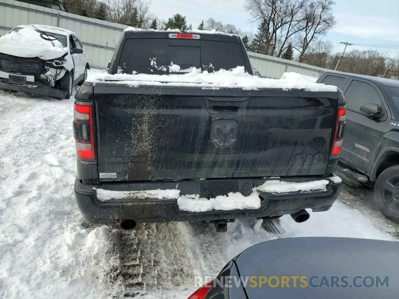 6 Photograph of a damaged car 1C6SRFJT4KN610944 RAM 1500 2019