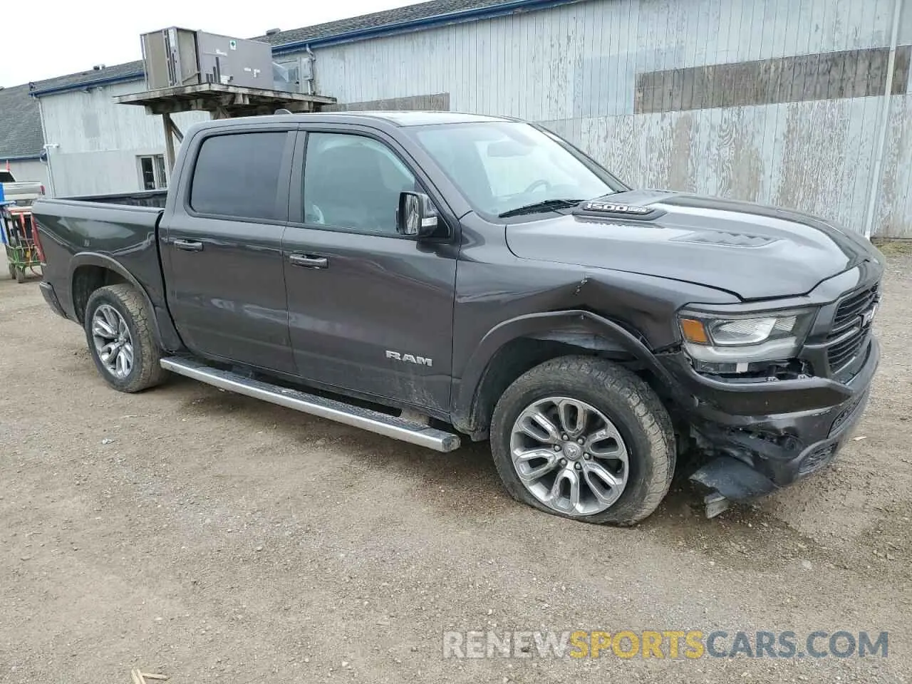 4 Photograph of a damaged car 1C6SRFJT4KN741727 RAM 1500 2019