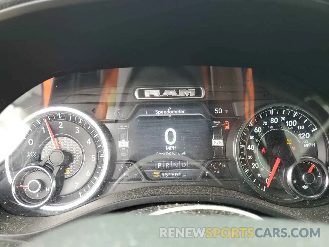 9 Photograph of a damaged car 1C6SRFJT4KN741727 RAM 1500 2019