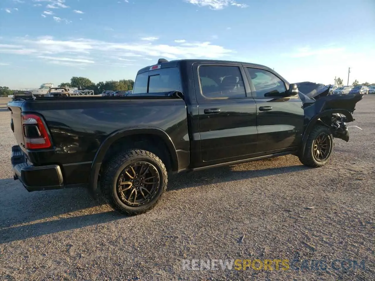 3 Photograph of a damaged car 1C6SRFJT5KN625615 RAM 1500 2019