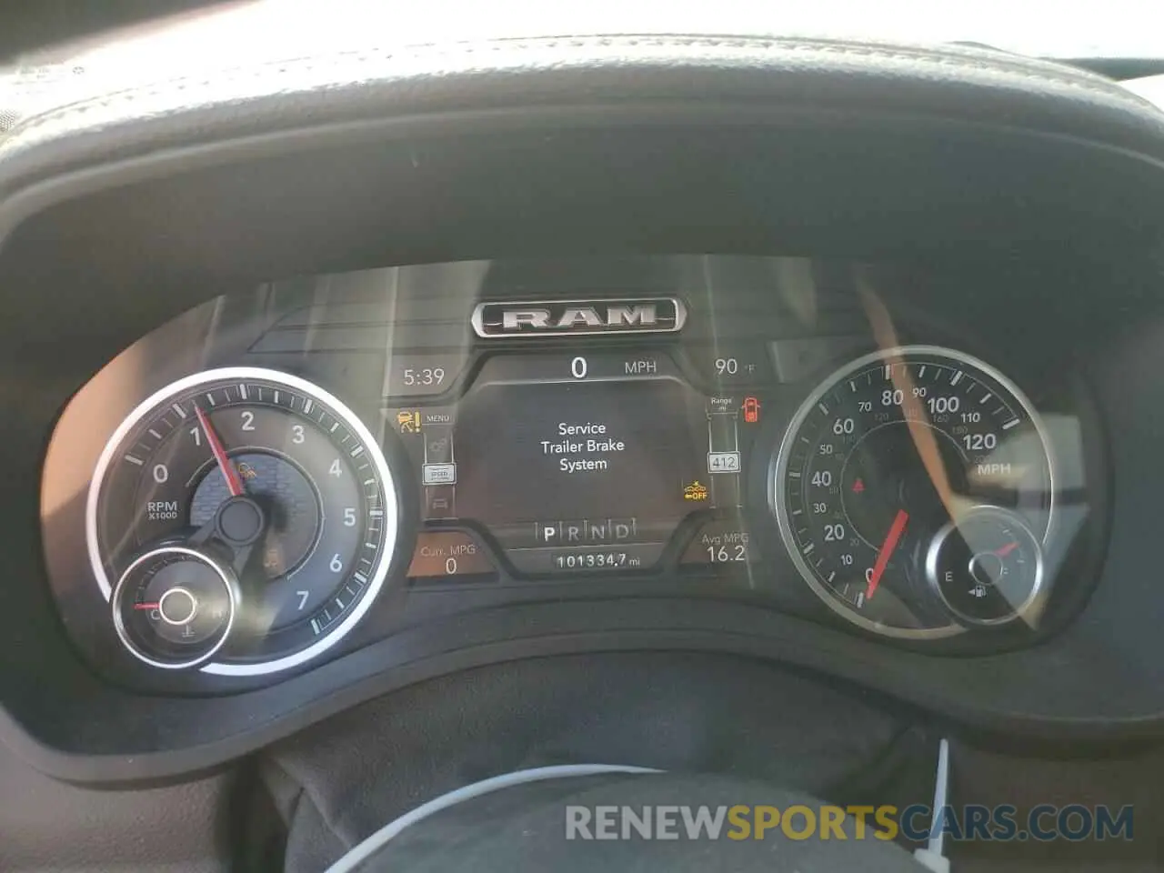 9 Photograph of a damaged car 1C6SRFJT6KN676055 RAM 1500 2019