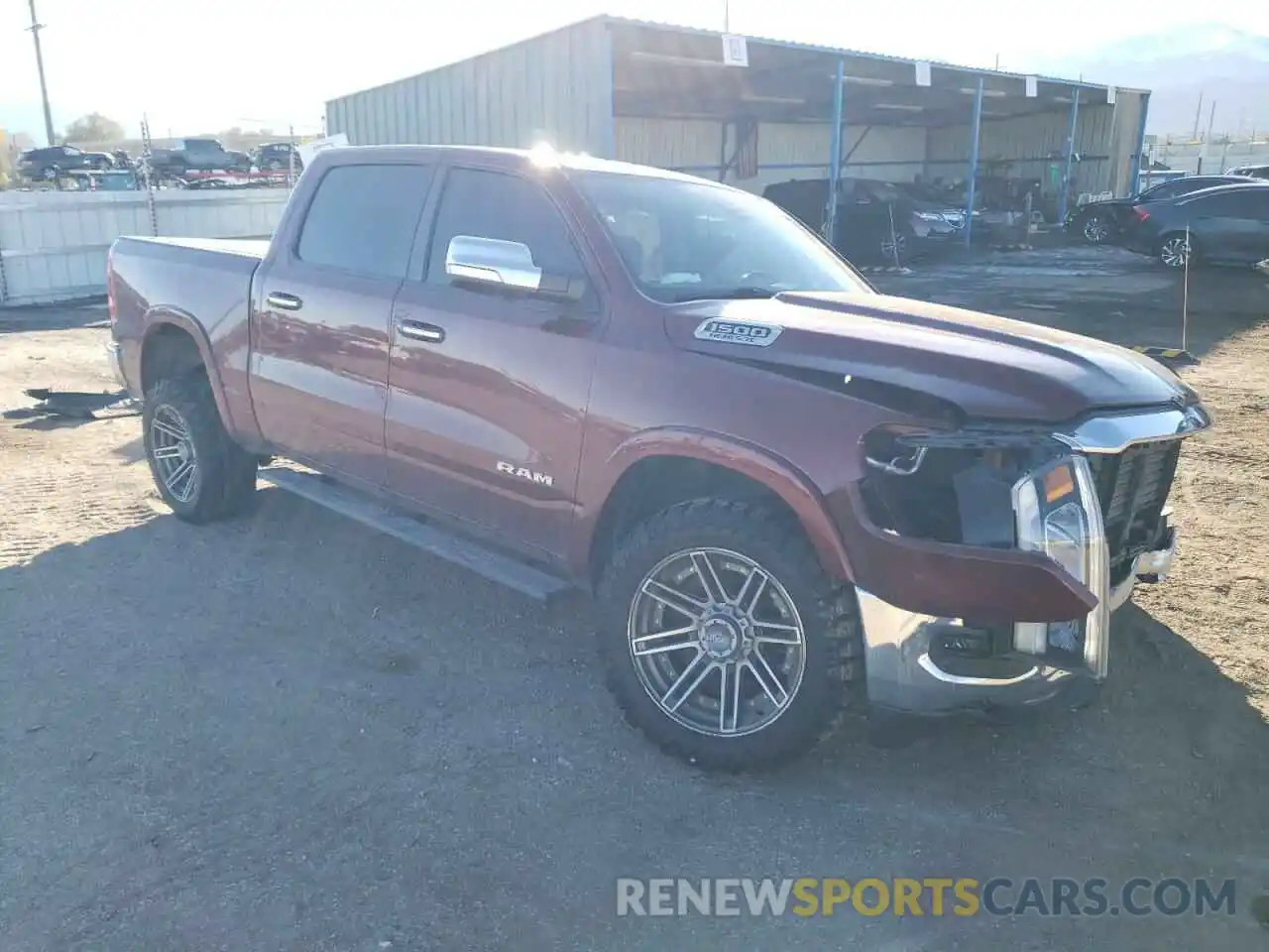 4 Photograph of a damaged car 1C6SRFJT6KN677397 RAM 1500 2019