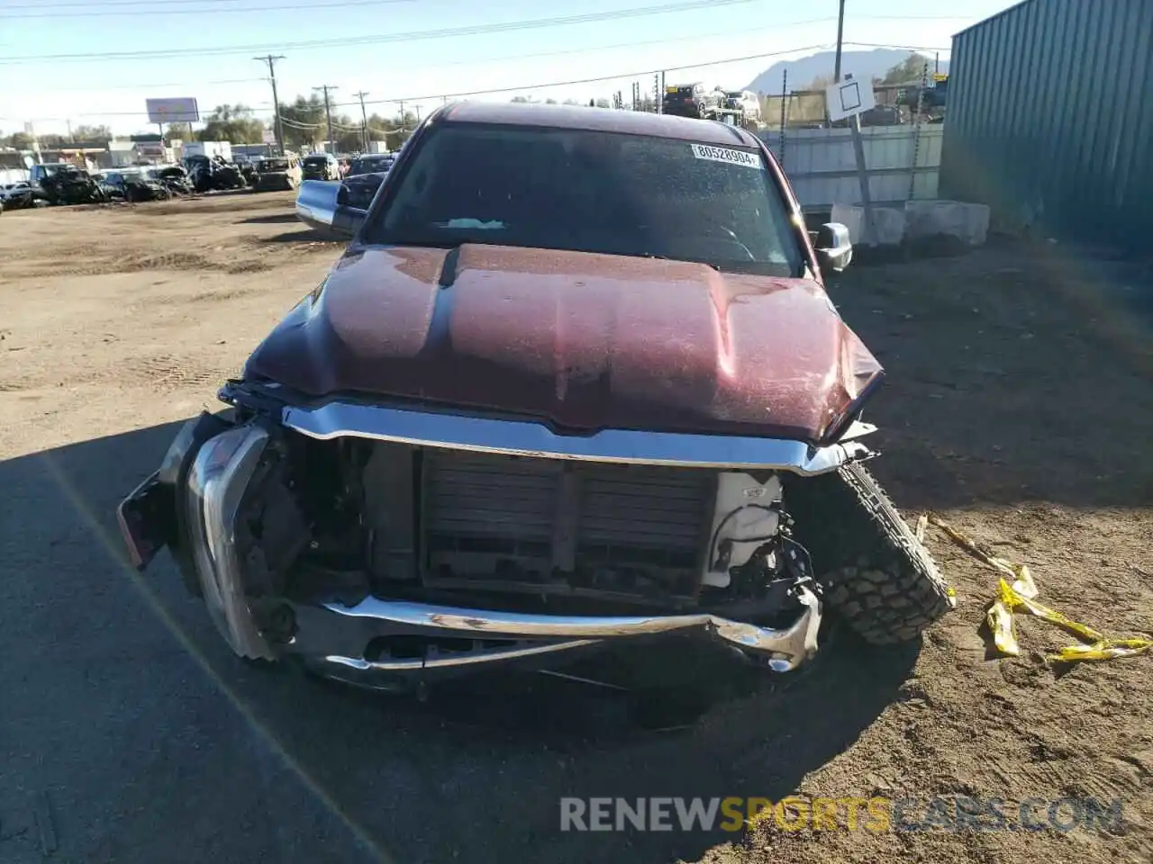 5 Photograph of a damaged car 1C6SRFJT6KN677397 RAM 1500 2019