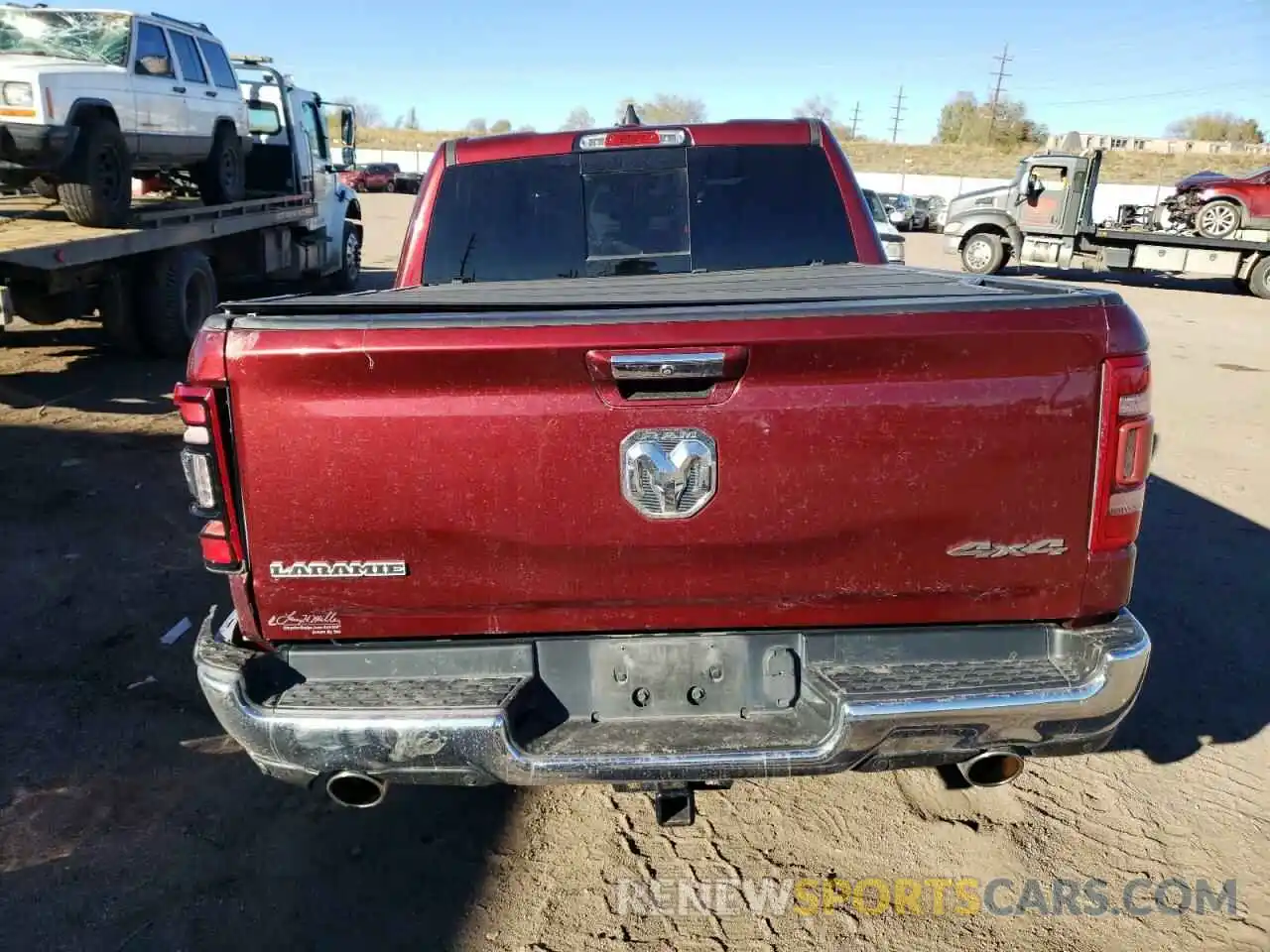 6 Photograph of a damaged car 1C6SRFJT6KN677397 RAM 1500 2019