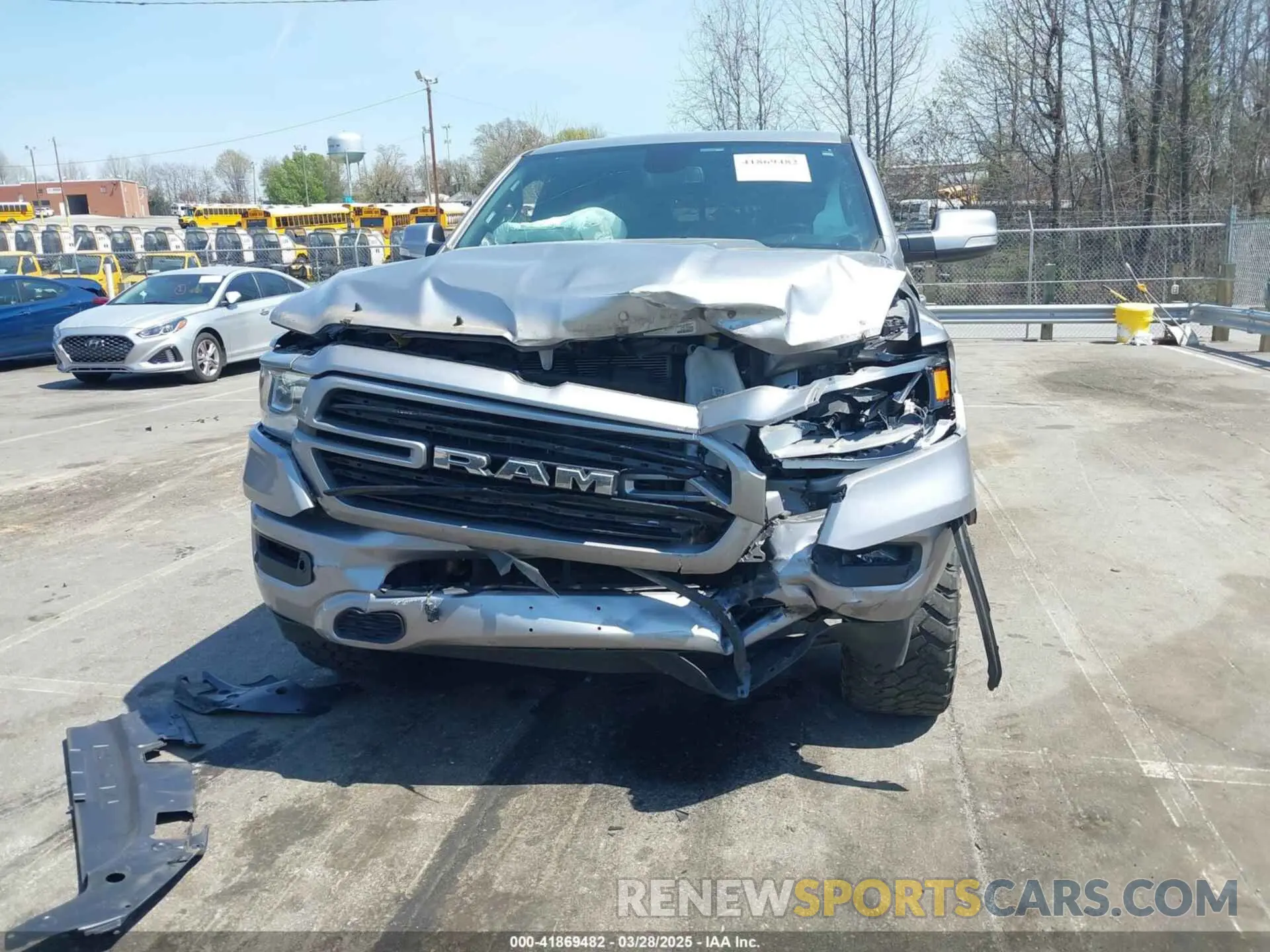 6 Photograph of a damaged car 1C6SRFJT6KN912204 RAM 1500 2019