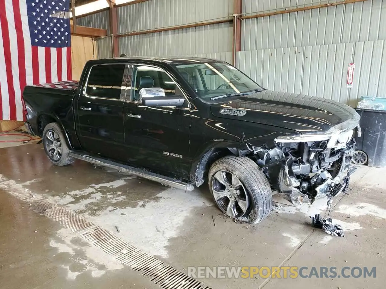 4 Photograph of a damaged car 1C6SRFJT7KN521725 RAM 1500 2019