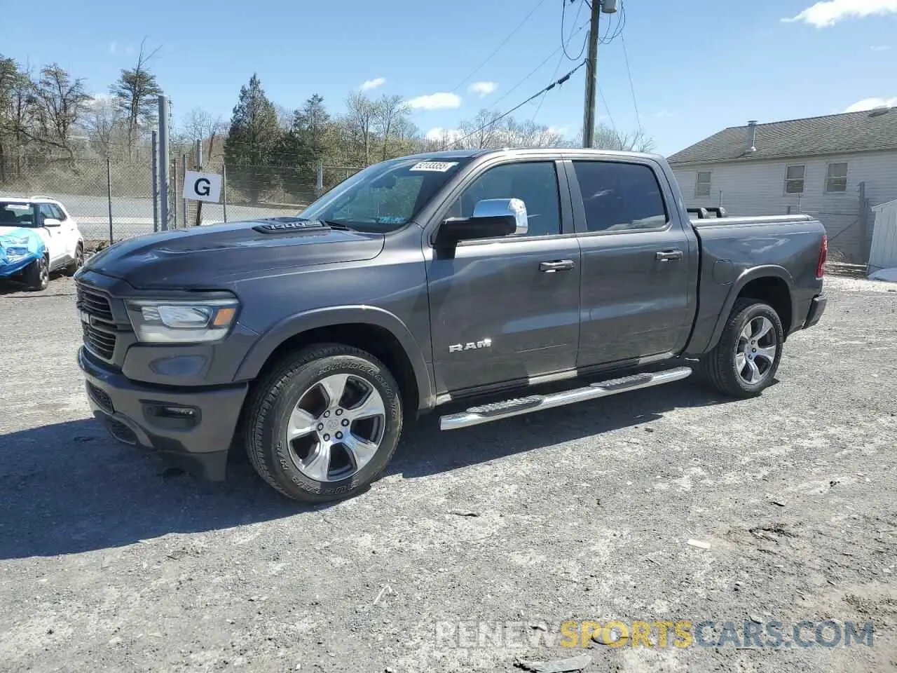 1 Photograph of a damaged car 1C6SRFJT7KN787133 RAM 1500 2019