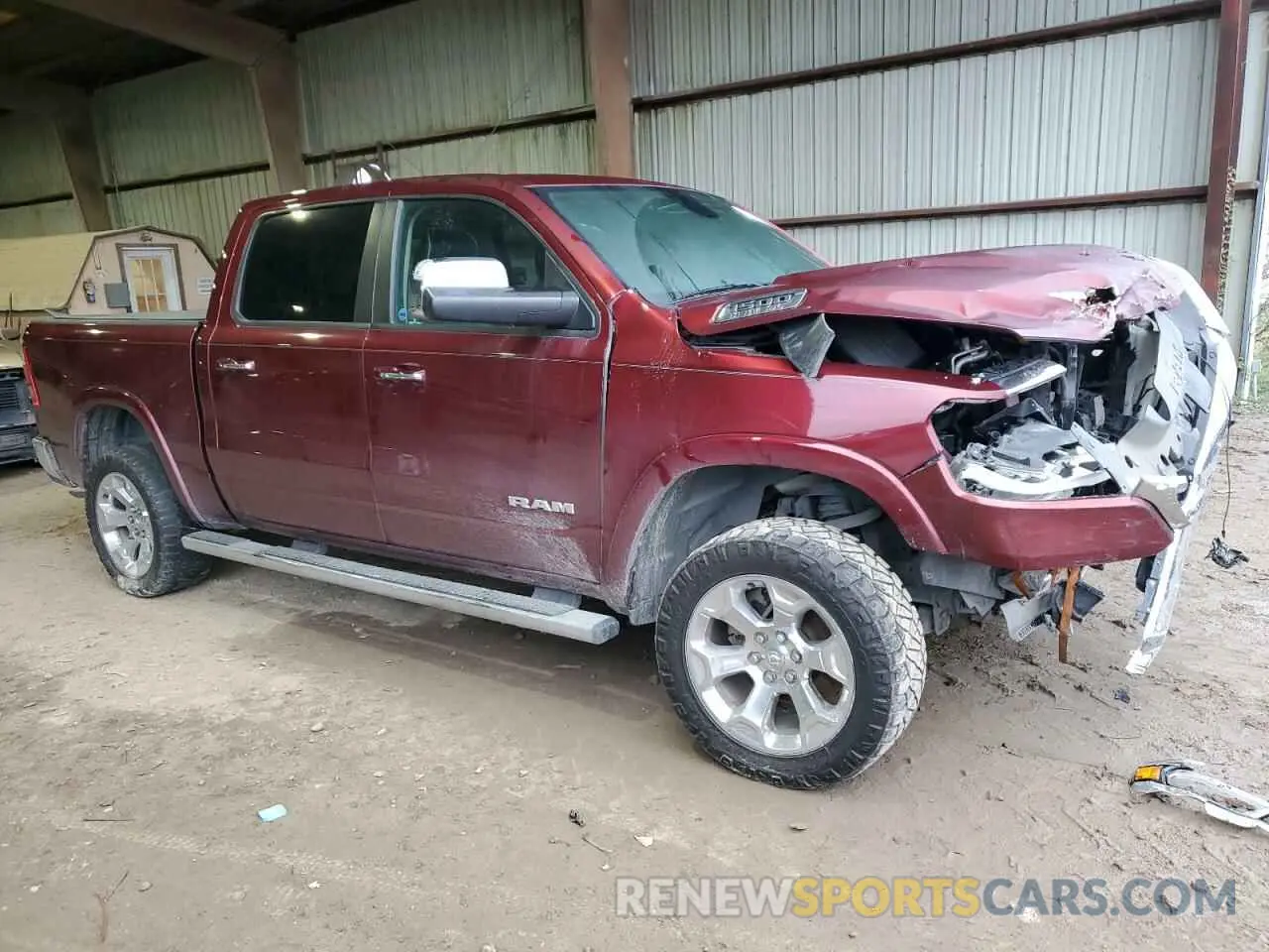 4 Photograph of a damaged car 1C6SRFJT8KN557004 RAM 1500 2019
