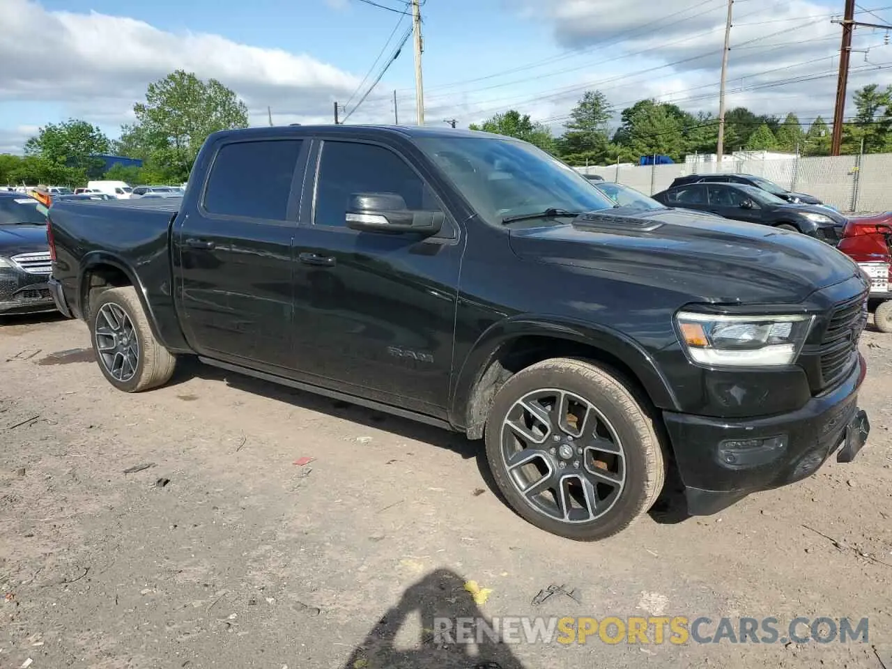 4 Photograph of a damaged car 1C6SRFJT8KN634132 RAM 1500 2019