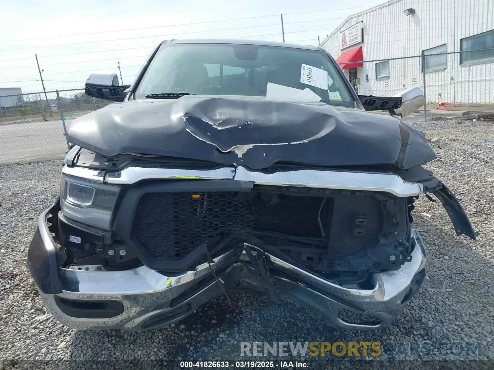 13 Photograph of a damaged car 1C6SRFJT9KN544343 RAM 1500 2019