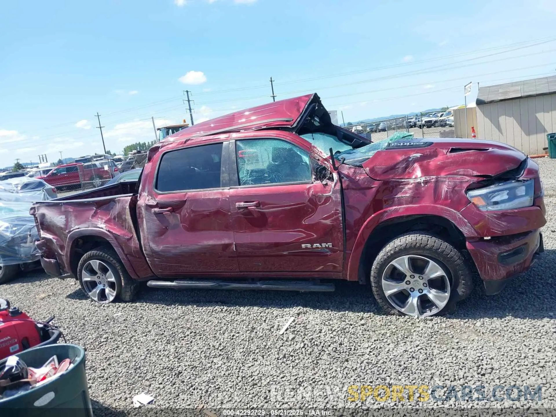 13 Photograph of a damaged car 1C6SRFJT9KN584180 RAM 1500 2019