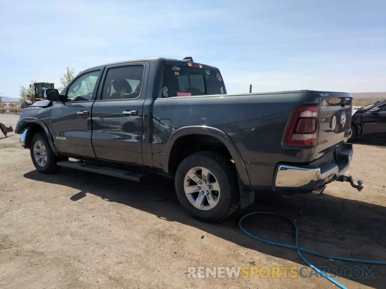 2 Photograph of a damaged car 1C6SRFJT9KN707086 RAM 1500 2019