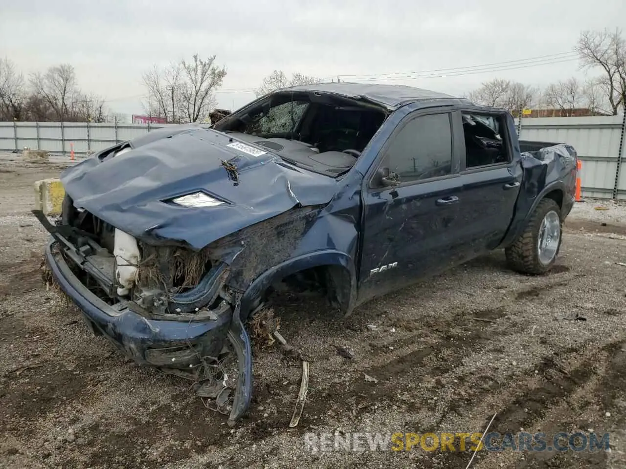 1 Photograph of a damaged car 1C6SRFJT9KN780359 RAM 1500 2019
