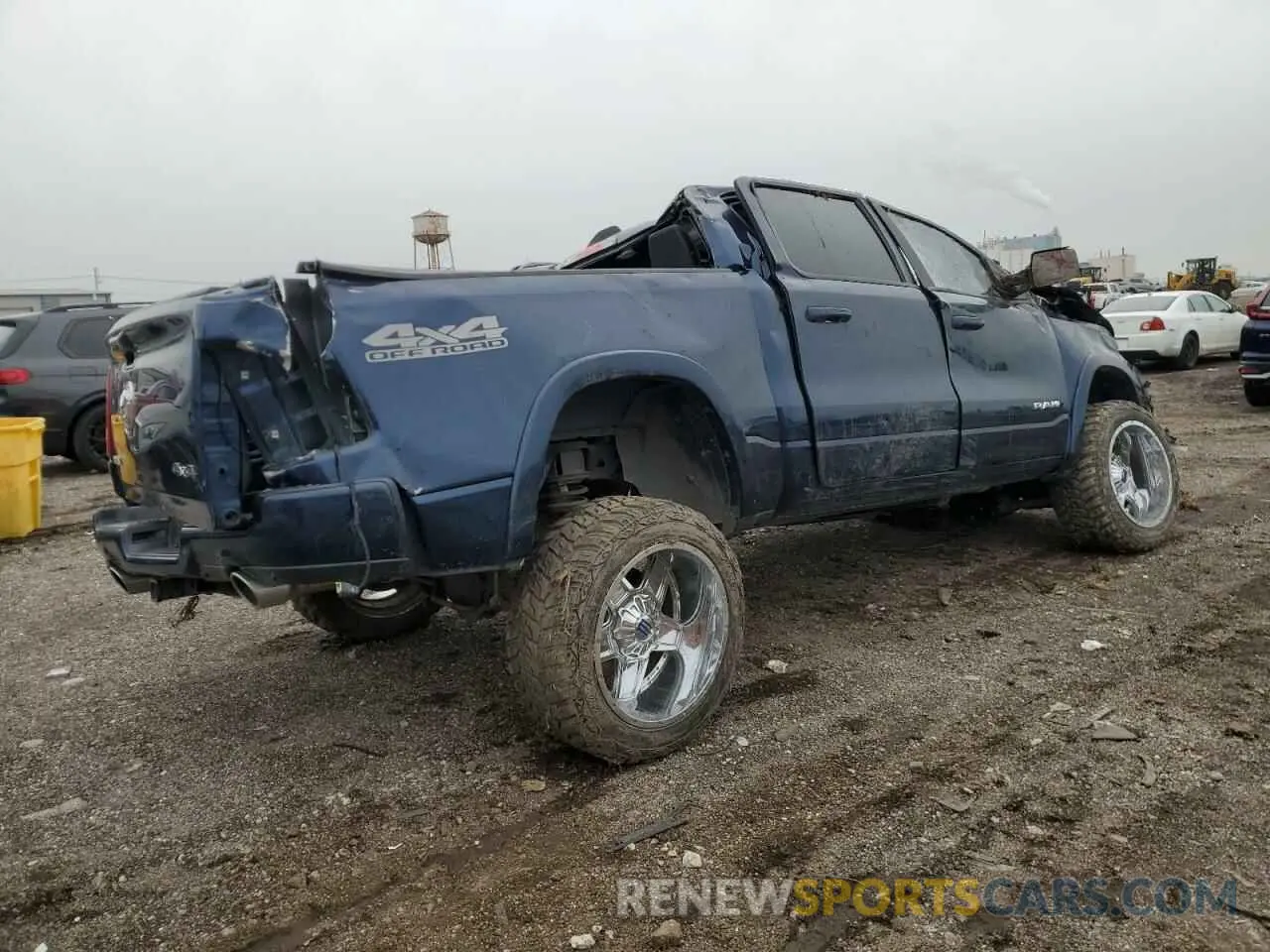 3 Photograph of a damaged car 1C6SRFJT9KN780359 RAM 1500 2019