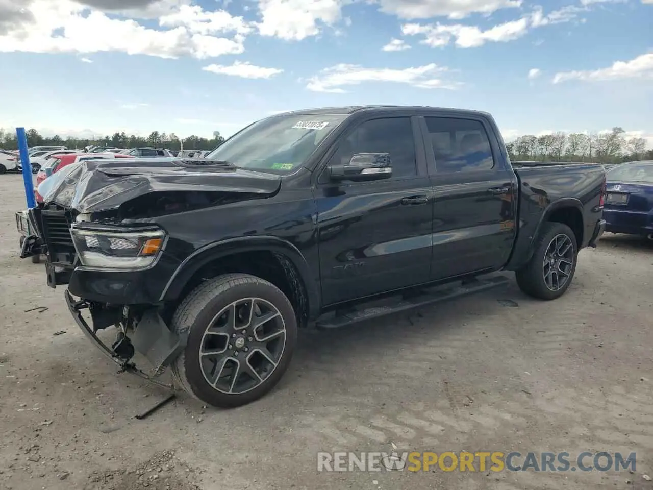 1 Photograph of a damaged car 1C6SRFJT9KN902833 RAM 1500 2019
