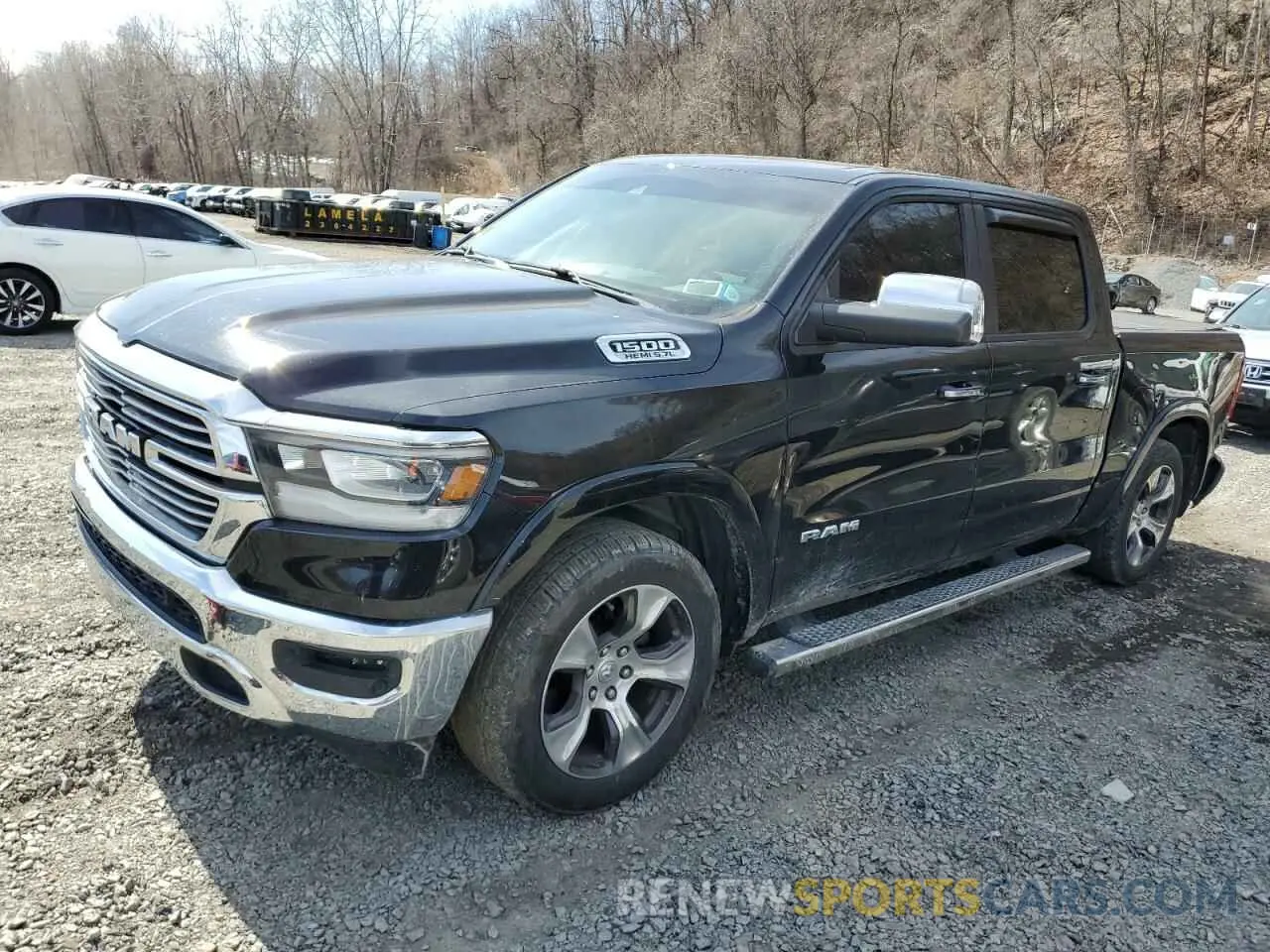 1 Photograph of a damaged car 1C6SRFJTXKN510668 RAM 1500 2019