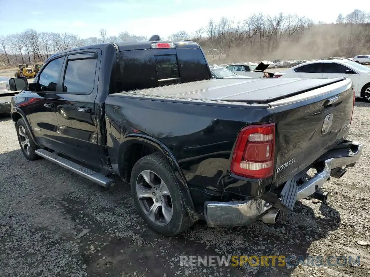 2 Photograph of a damaged car 1C6SRFJTXKN510668 RAM 1500 2019