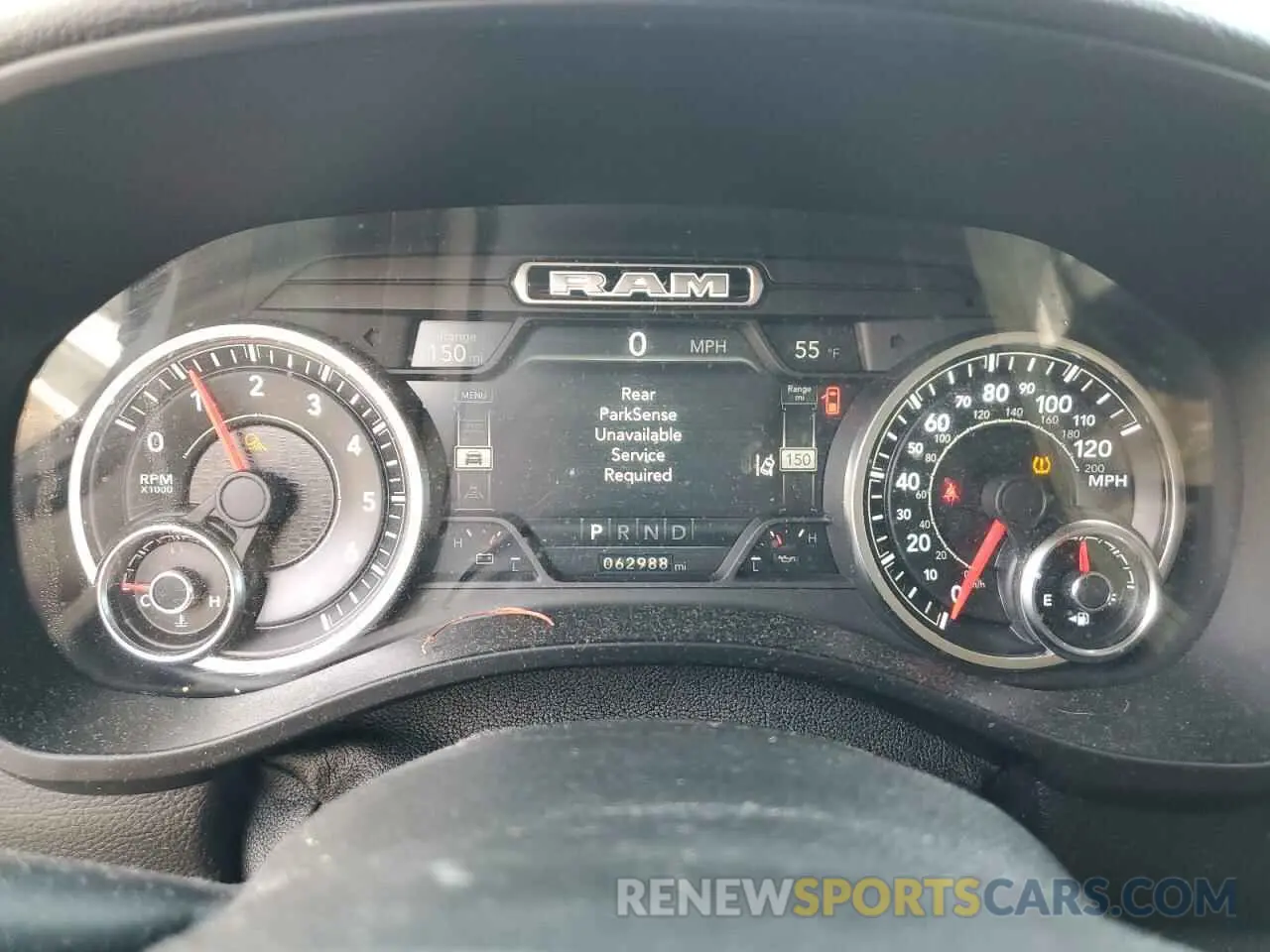 9 Photograph of a damaged car 1C6SRFJTXKN510668 RAM 1500 2019