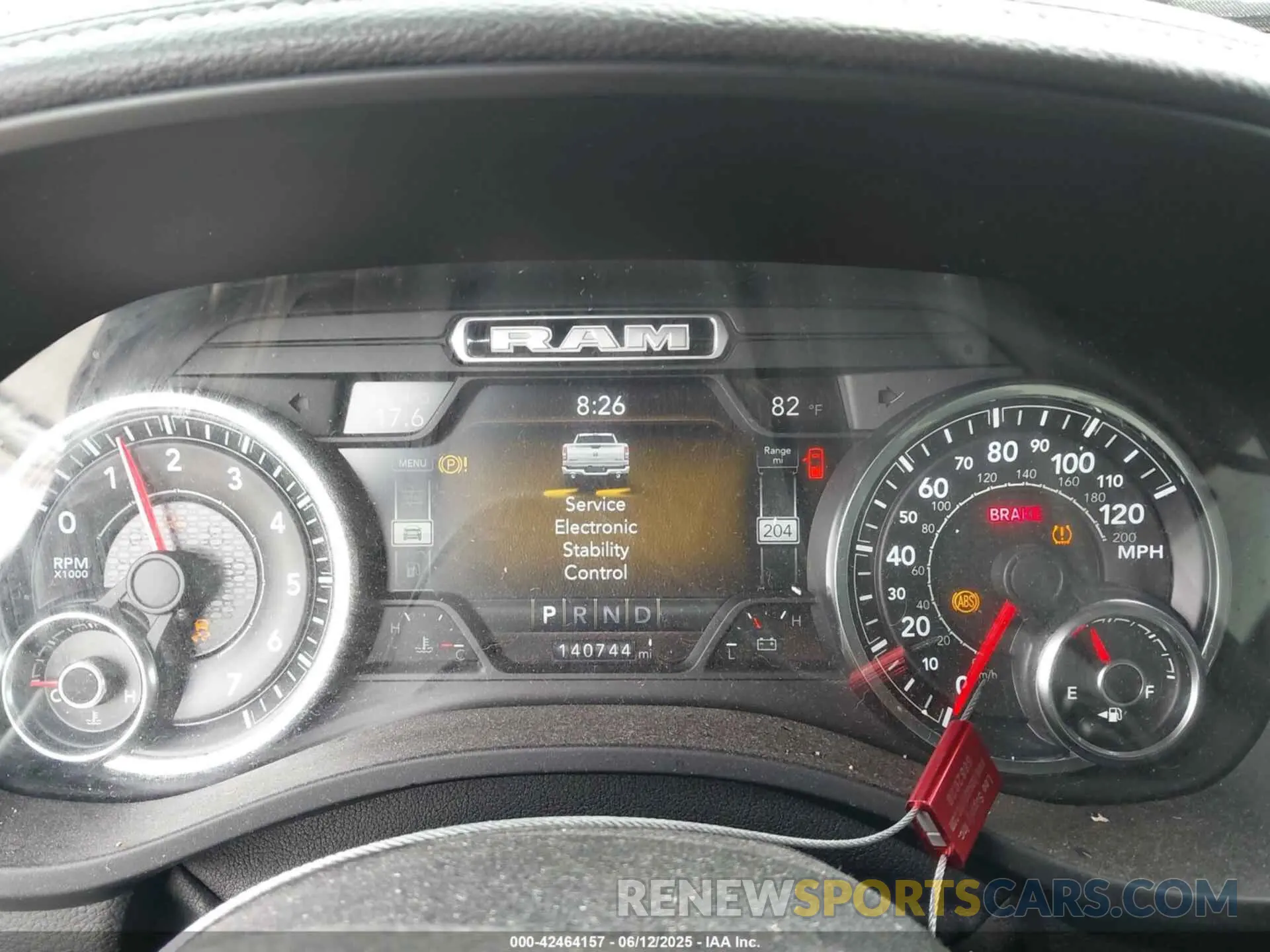 7 Photograph of a damaged car 1C6SRFJTXKN578372 RAM 1500 2019