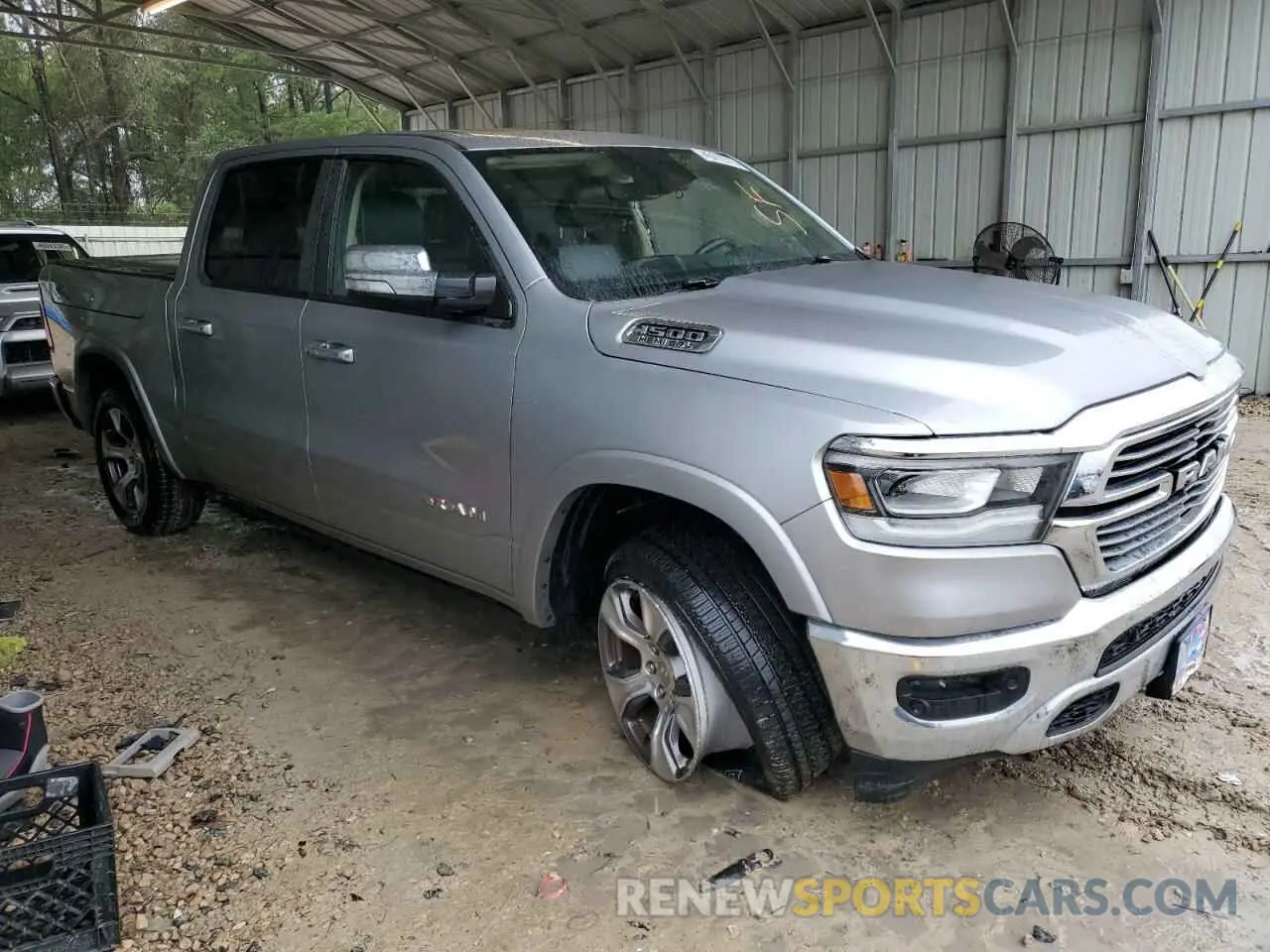 4 Photograph of a damaged car 1C6SRFJTXKN714306 RAM 1500 2019