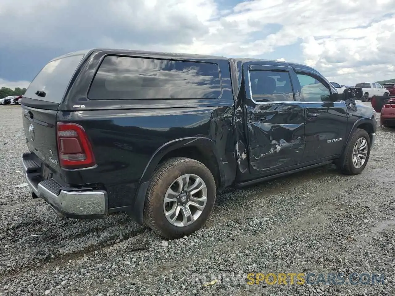 3 Photograph of a damaged car 1C6SRFKT2KN764471 RAM 1500 2019