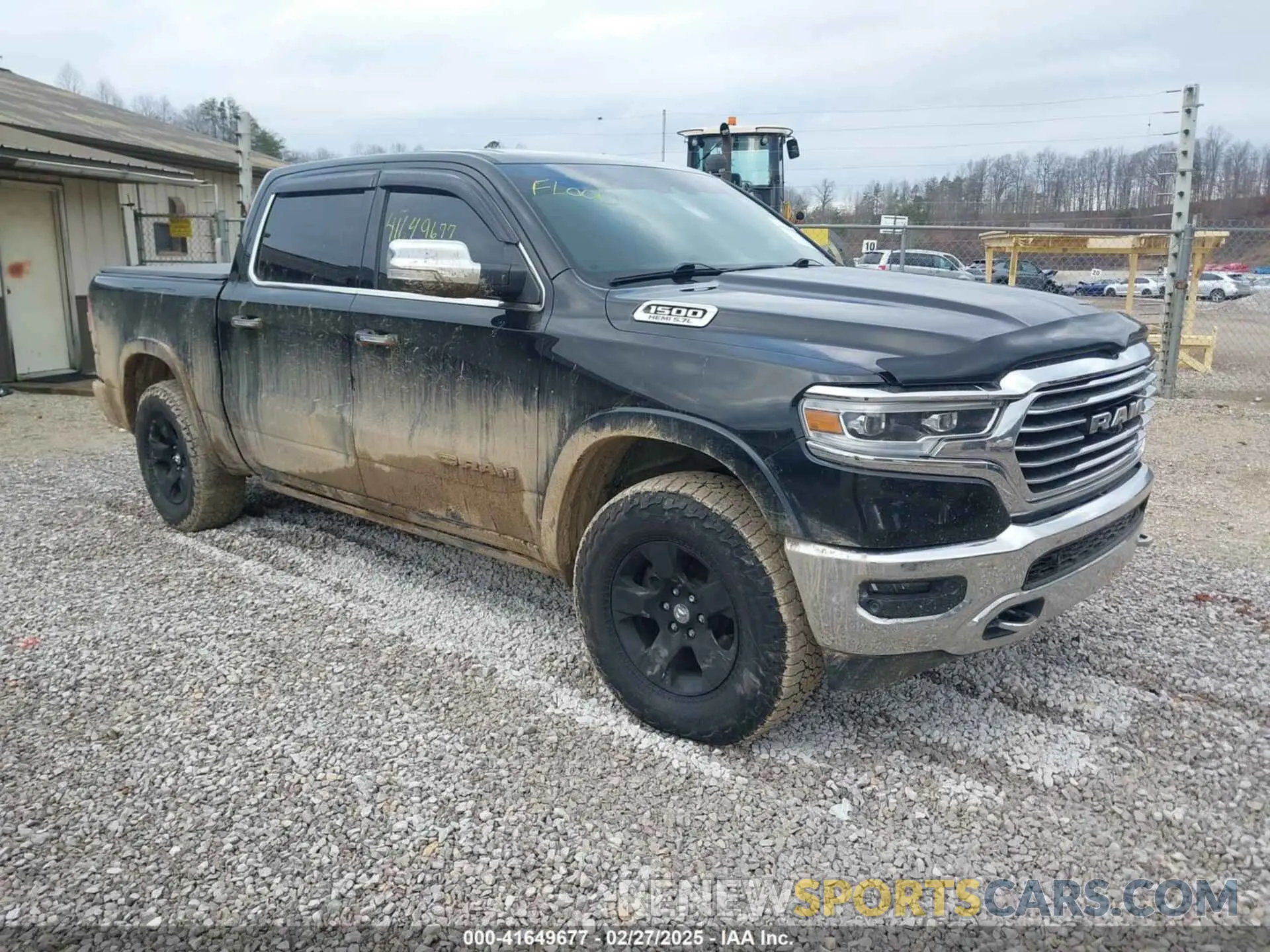 1 Photograph of a damaged car 1C6SRFKT4KN518389 RAM 1500 2019