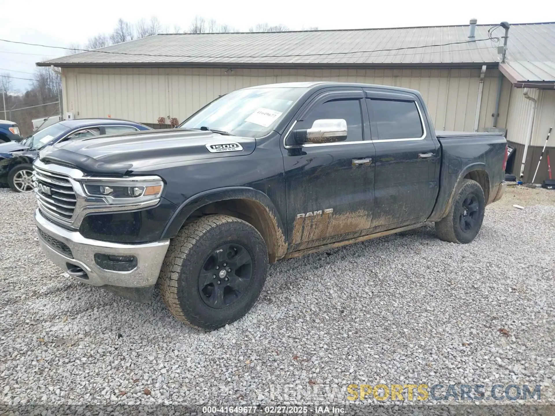 2 Photograph of a damaged car 1C6SRFKT4KN518389 RAM 1500 2019