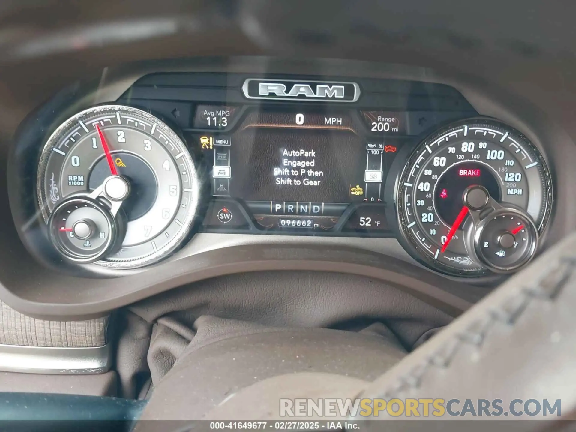 7 Photograph of a damaged car 1C6SRFKT4KN518389 RAM 1500 2019