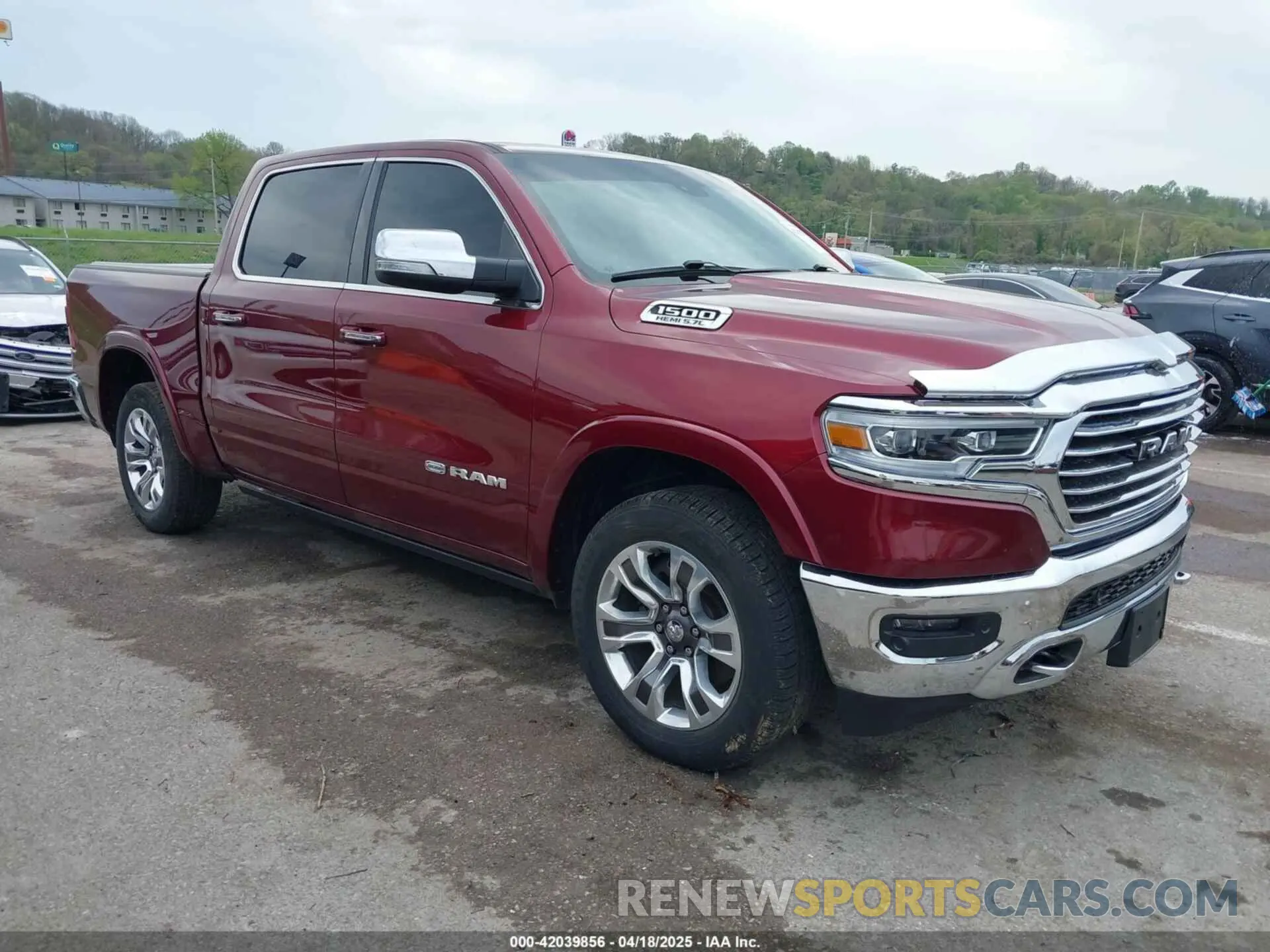 1 Photograph of a damaged car 1C6SRFKT4KN640718 RAM 1500 2019