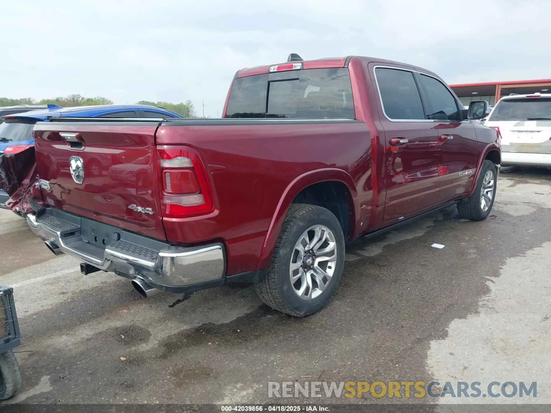4 Photograph of a damaged car 1C6SRFKT4KN640718 RAM 1500 2019