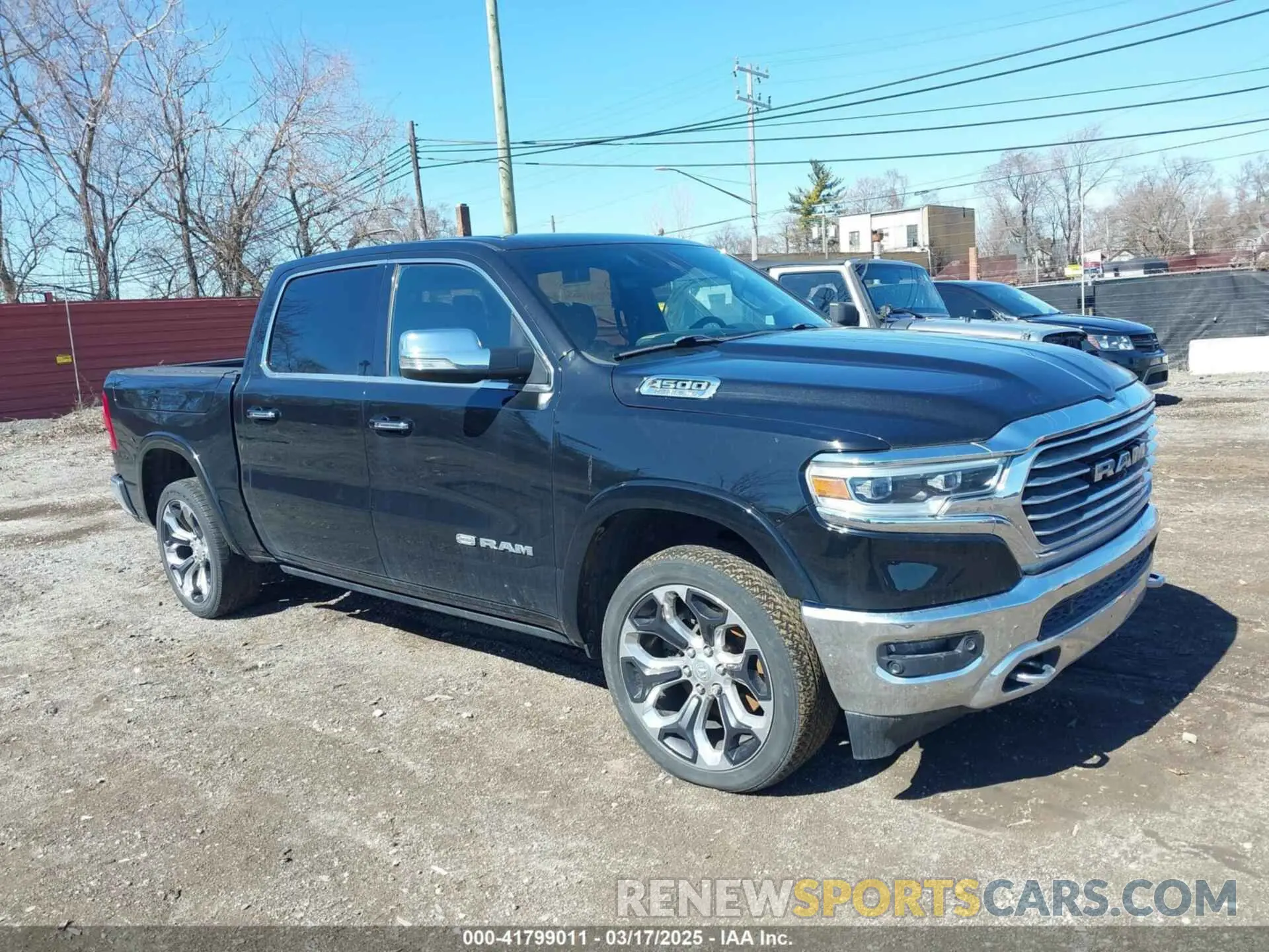 1 Photograph of a damaged car 1C6SRFKT5KN700506 RAM 1500 2019