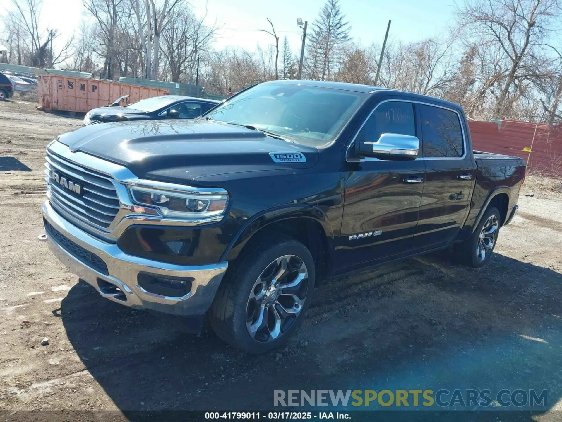 2 Photograph of a damaged car 1C6SRFKT5KN700506 RAM 1500 2019