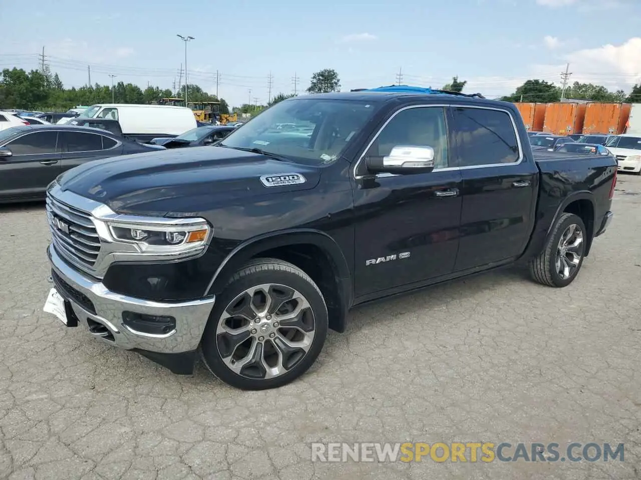1 Photograph of a damaged car 1C6SRFKT6KN871085 RAM 1500 2019